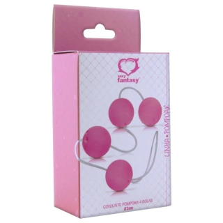 Bolinha de Pompoar com 4 Und Sexy Fantasy EX020