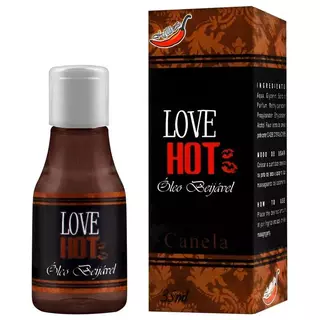 Love Hot Óleo Beijável de Canela 35ml