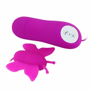 Mini Love Eggs é um Lindo Bullet em Forma de Borboleta com 12 Modos de Vibração