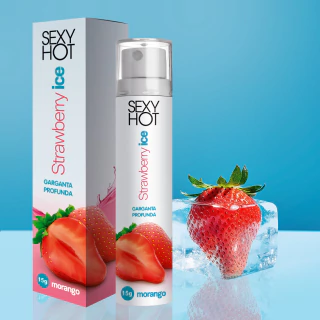 Garganta Profunda Sabor Extra Forte Morango Ice