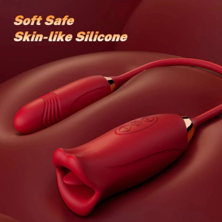 Vibrador Sobe Desce Com Estimulador De Boca - comprar online