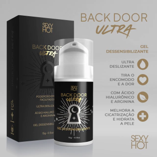Back Door Ultra Gel Dessensibilizante Para Sexo Anal 15g