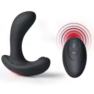 Plug Anal e Controle Remoto Sem Fio Inflável