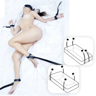 Kit Bondage Amarras Kama Com Máscara IN0629