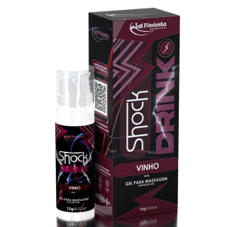 Gel Excitante Shock Drink Vinho 15g