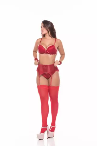 Conjunto Sensual Com Bojo 305