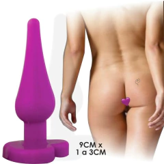 Plug Anal Cômico Delicia Prazeroso 10cm Lilás