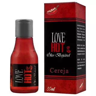 Love Hot Óleo Beijável de Cereja 35ml