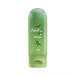 Fácil Lub Menta Gel Lubrificante Íntimo 200g - comprar online