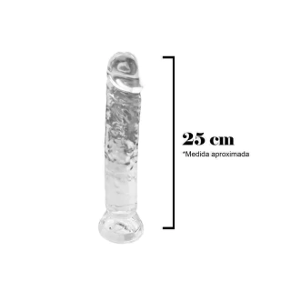 Pênis Realístico Em Silicone Sem Vibro 25cm - comprar online
