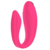 Vibrador de Casal Pink com Relevos 10 velocidades ME021 | Imagem