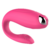 Vibrador de Casal Pink com Relevos 10 velocidades ME021 | Imagem