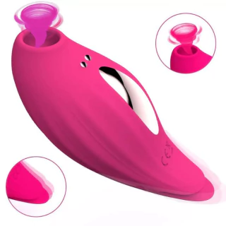 Vibrador Estimulador e Sugador De Clitóris Com Sucção - comprar online