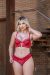 Conjunto Lingerie Sensual Com Bojo Audácia Vermelho CH07 - Segredos Sex Shop em Várzea Grande MT - Produtos Eróticos