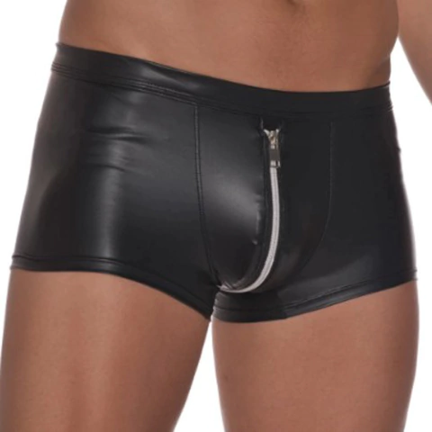 Boxer Importado Simil Cuero con 2 Cierres