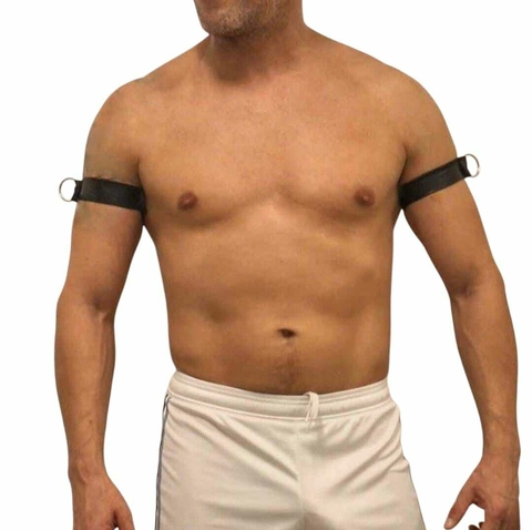 Brazaletes de tela con aro