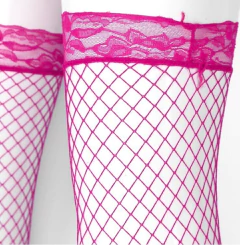 Imagen de Medias de Red con Encaje