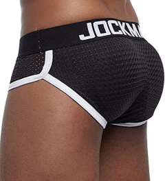 Slip JockMail Mesh con Rellenos Delantero y Trasero - AMERICAN TOP UNDERWEAR