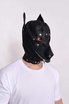 Máscara Wolf Simil Cuero - comprar online