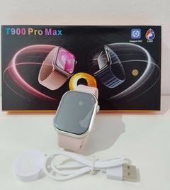 Reloj Smartwatch Inteligente T900 Pro Max Pantalla Tactil Rosa Llamadas