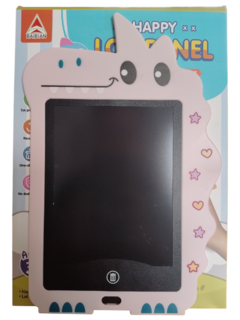 Pizarra Magica Tableta Anotador Lcd Digital 8.5 Pulgadas Cocodrilo Rosa