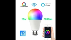 Lámpara LED WiFi 9W RGB Blanco Frío Cálido Neutro Dimerizable Temporizador Smart Life Google Home Alexa - comprar online