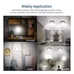 Set 3 Luces LED para Alacena o Placard c/Control Remoto - tienda online