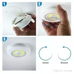 Imagen de Set 3 Luces LED para Alacena o Placard c/Control Remoto