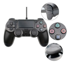 Joystick Bluetooth inalambrico PS4 compatible P4 Negro en internet
