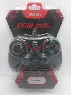 JOYSTICK ANALOGICO USB CON CABLE PARA PS3 Y PC SJ-905 SEISA