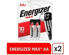 Blister x 2 Pilas Alcalinas Energizer Max AA - comprar online