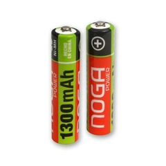 BLISTER X 2 PILAS AAA RECARGABLES 1300 mAH