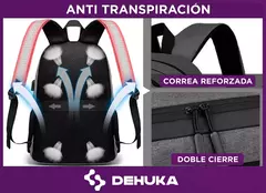 Imagen de Mochila Impermeable Oxford – Notebook Antirrobo Dehuka
