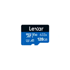 Tarjeta microSDXC Lexar 633x 128GB UHS-I C10 con adaptador en internet