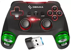 Joystick PS3 / PC Inalámbrico Bluetooth Dehuka – Alta Precisión - comprar online