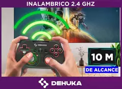 Joystick PS3 / PC Inalámbrico Bluetooth Dehuka – Alta Precisión - comprar online