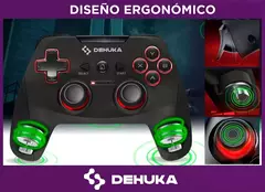 Joystick PS3 / PC Inalámbrico Bluetooth Dehuka – Alta Precisión en internet