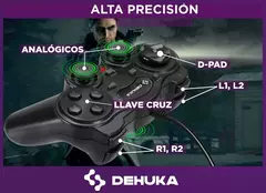Joystick Gamer con cable Dehuka Alta Precisión – PC/PS3 - MP Tecnoshop