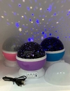 Lampara Velador Proyector Estrella Luna Luz Rgb 360 Usb
