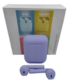 Auriculares Inalambricos Tws I12 In Ear Touch Bluetooth Violeta - comprar online