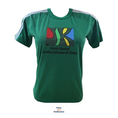 Camisa EE Juscelino Kubitschek Verde - comprar online
