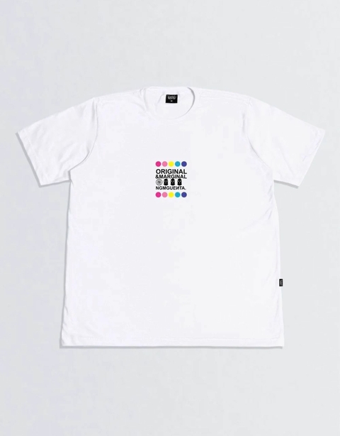 CAMISETA CHRONIC NG BALACLAVA CAMU - BRANCA