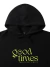 Moletom Canguru Inspired Good Times Preto - comprar online
