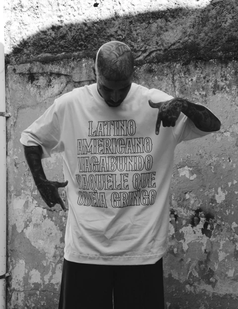 Camiseta Latino Americano - Branca - Alma de Protagonista - comprar online