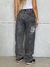 Calça Jeans Marbled Gray Script - Street Apparel - Street Apparel