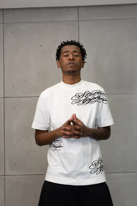 Camiseta Manuscript Puff - Off White - Oversized - comprar online