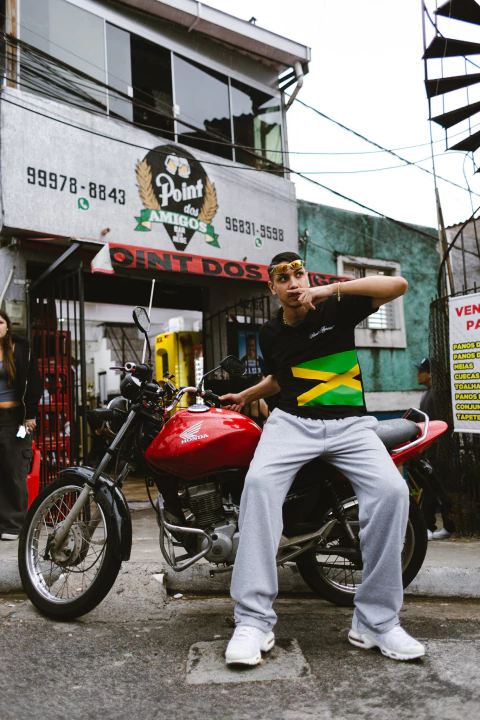 Camisa polo Jamaica - Preta - Street Apparel - comprar online