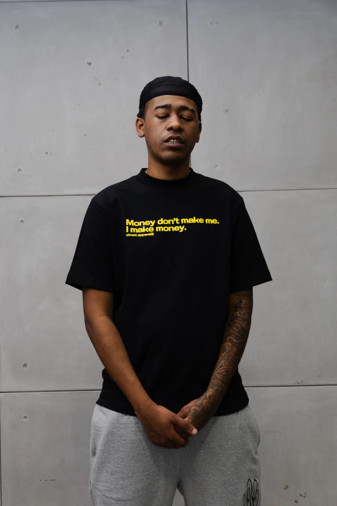 Camiseta I Make Money - Preta - Oversized - comprar online