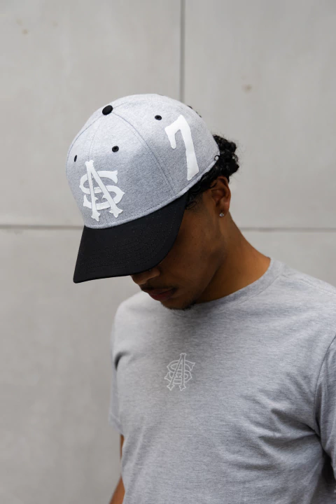 Boné Baseball 7SA - Cinza/Preto - comprar online