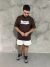 Imagem do Shorts de Moletom Cursive Logo - Off White